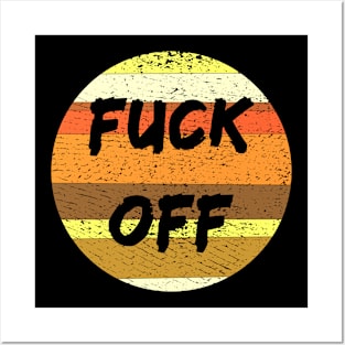 Fuck off design Posters and Art